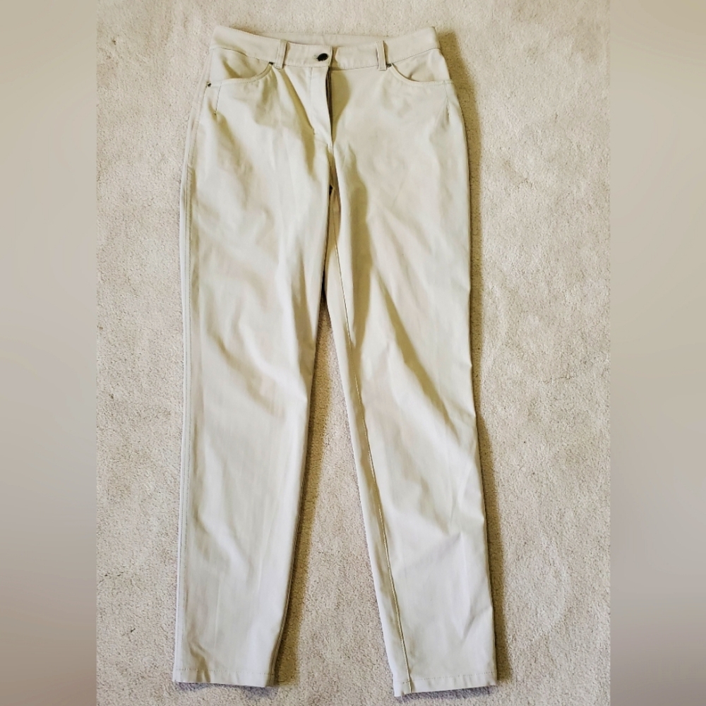 Lululemon khaki stretch pants
